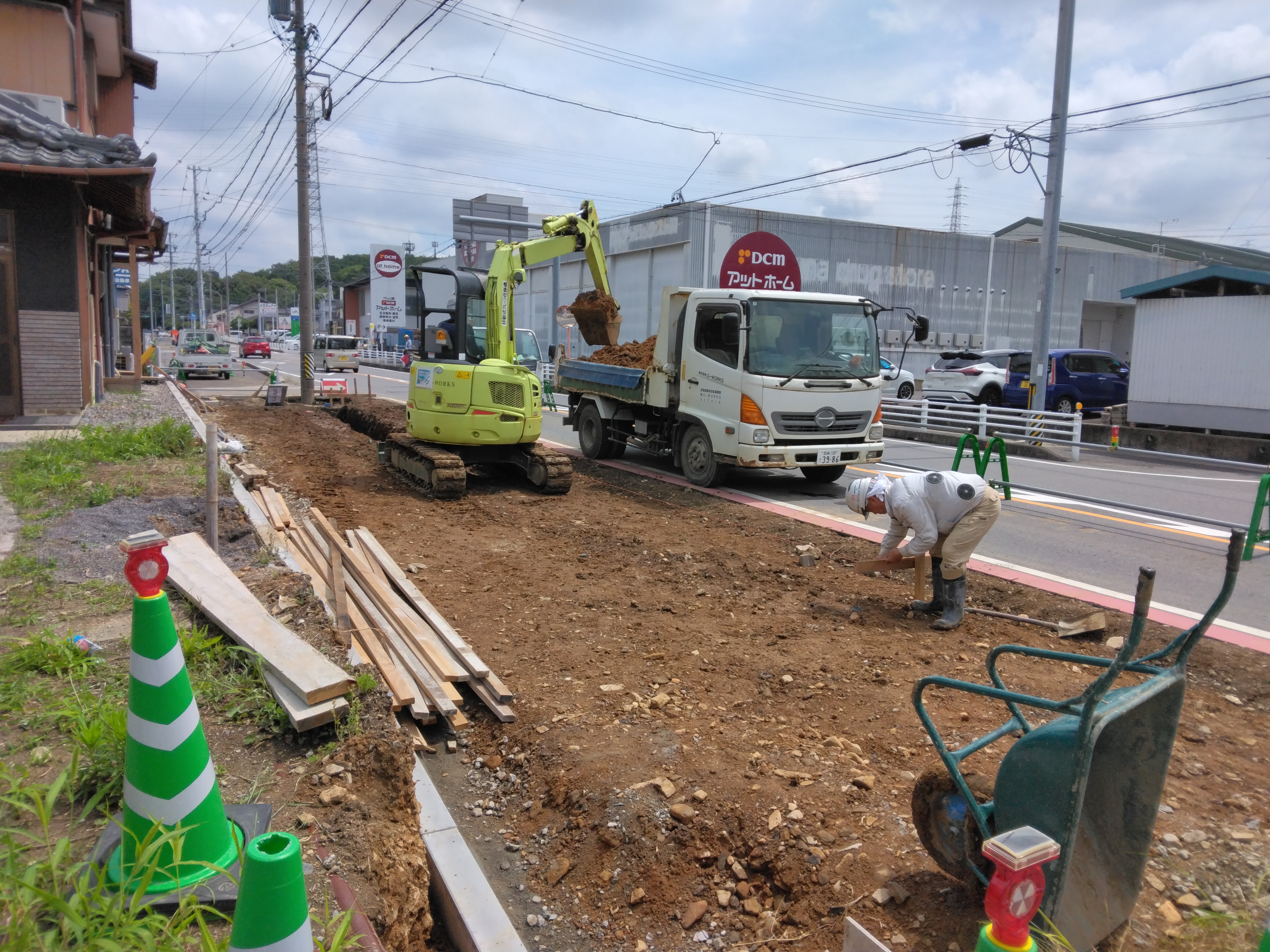 とある現場です
